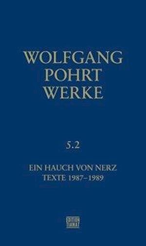 Cover for Pohrt · Werke Band 5.2 (Bok)