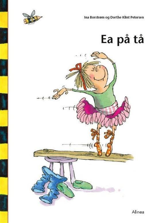 Cover for Dorthe Klint Petersen; Ina Borstrøm · Den første læsning: Den første læsning 0. kl. Lydret fri læsning, Ea på tå (Book) [1. Painos] (2018)