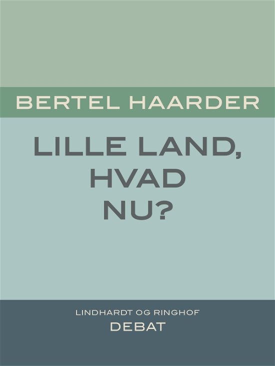 Cover for Bertel Haarder · Lille land, hvad nu? (Taschenbuch) [1. Ausgabe] (2018)