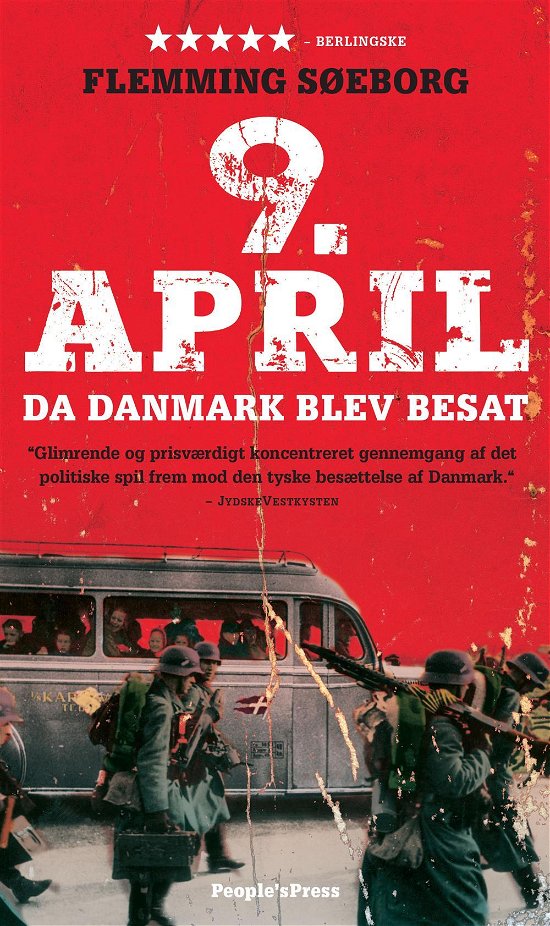 Cover for Flemming Søeborg · 9. april. Da Danmark blev besat (Bound Book) [1st edition] (2015)