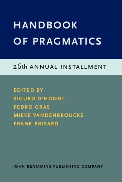 Cover for Handbook of Pragmatics: 26th Annual Installment - Handbook of Pragmatics (Innbunden bok) (2023)