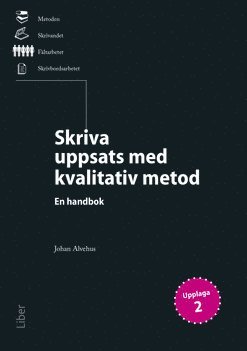 Cover for Johan Alvehus · Skriva uppsats med kvalitativ metod : en handbok (Paperback Book) [Ned edition] (2019)