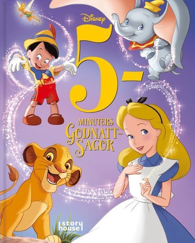 Cover for 5 minuters godnattsagor: 5 minuters godnattsagor - Disney kassiker (Landkarten) (2021)