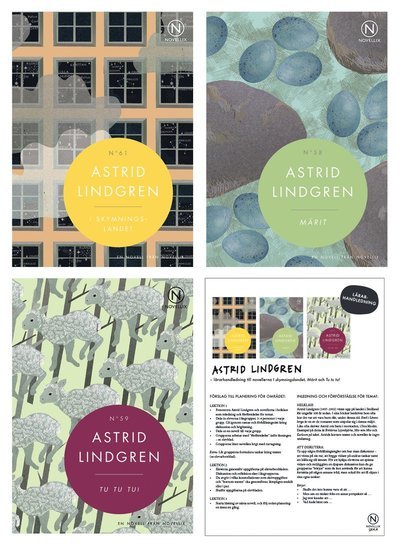 Cover for Astrid Lindgren · Novellix Skola: Tema Astrid Lindgren - paket med 24 böcker (Book) (2019)