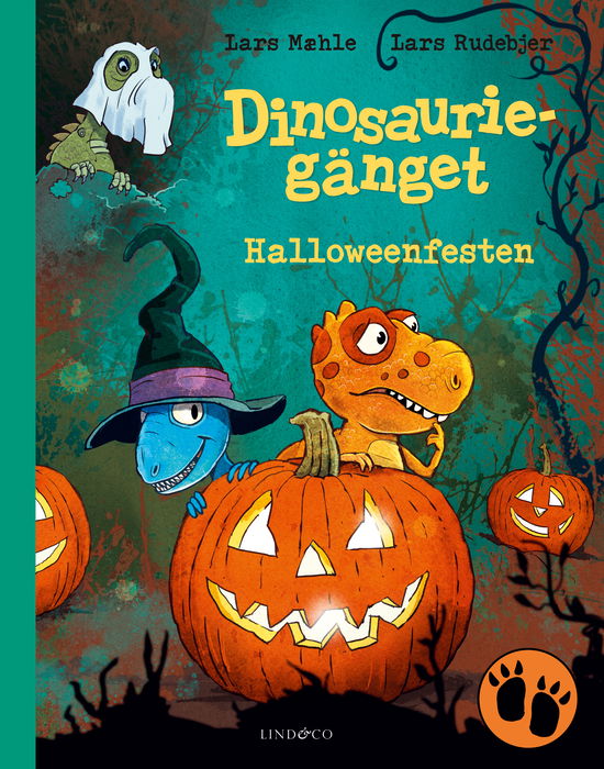 Dinosauriegänget. Halloweenfesten -  - Boeken - Lind & Co - 9789180533393 - 19 september 2024