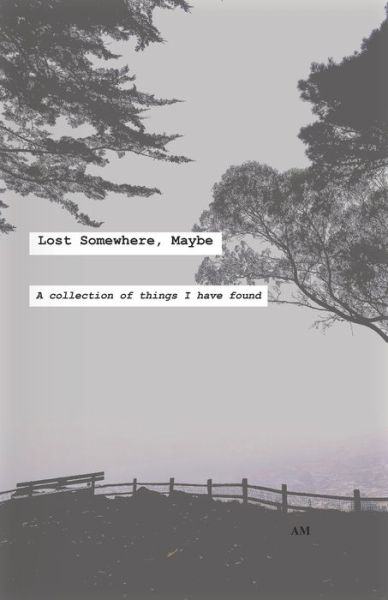 Cover for A M · Lost Somewhere, Maybe (Paperback Book) (2021)