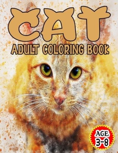 Cover for Mosaruf Reza · Cat Adult Coloring Book (Paperback Book) (2020)