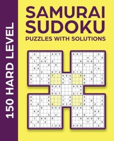 Cover for Ak Publishing · Samurai Sudoku Puzzles with Solutions: 150 Hard Level - Samurai Sudoku with Solutions (Paperback Bog) (2021)