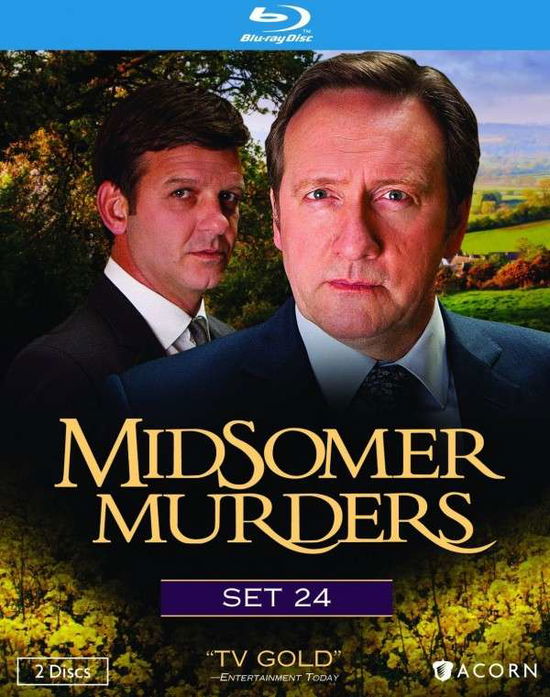 Cover for Midsomer Murders Set 24 (Blu-ray) [Widescreen edition] (2014)