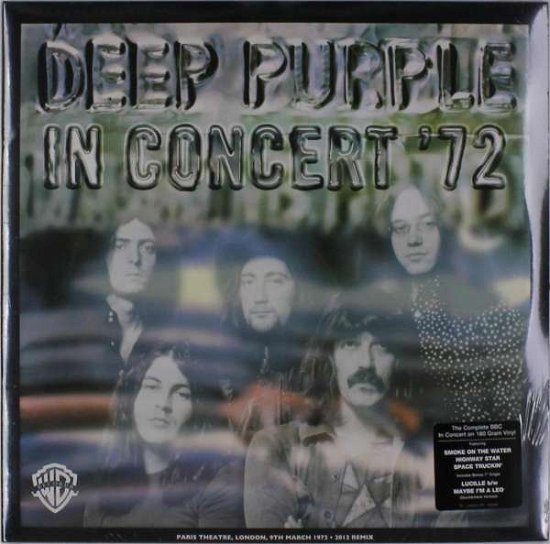 Cover for Deep Purple · Live in Concert 72 (LP) (2016)