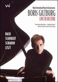 Cover for Bach / Schubert / Scraibin / Liszt / Giltburg · In Recital (DVD) (2006)