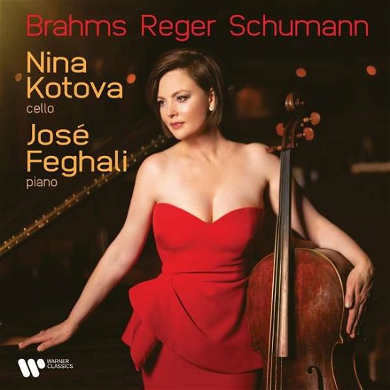 Cover for Nina Kotova / Jose Feghali · Brahms. Reger. Schumann (CD) (2021)