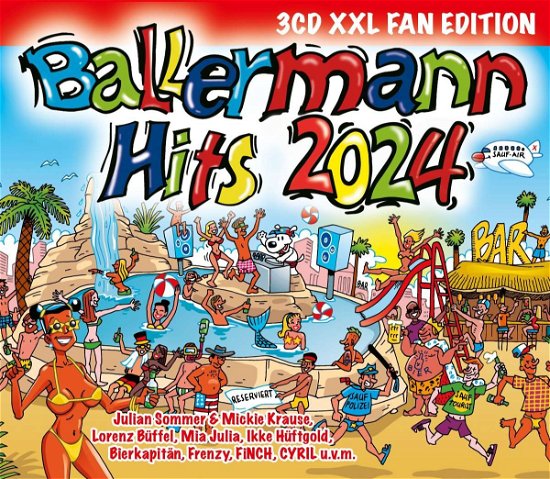 Cover for Ballermann Hits 2024 (CD) [Xxl Fan edition] (2024)