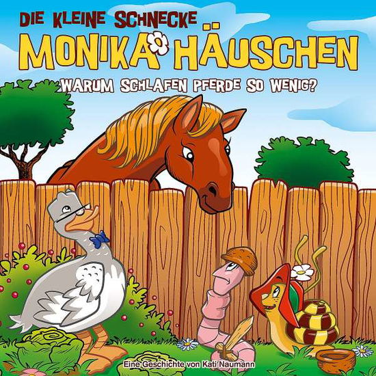 Cover for Die Kleine Schnecke Monika · 63: Warum Schlafen Pferde So Wenig? (CD) (2022)