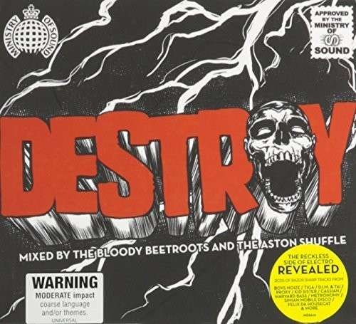 Cover for Destroy-mixed by Aston Shuffle &amp; the Bloody (CD) (2010)