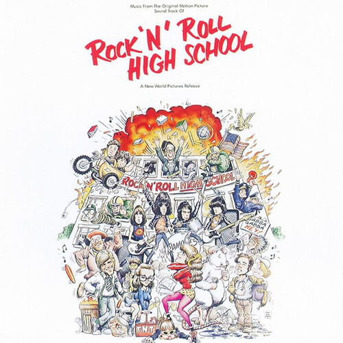 Cover for Rock N Roll High School (Mus · Rock 'n' Roll High School (LP) [Limited edition] (2022)