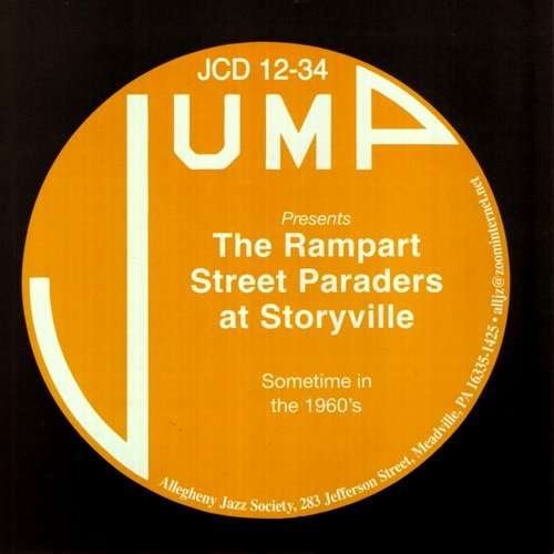 Cover for Rampart Street Paraders @ Storyville (CD) (2019)