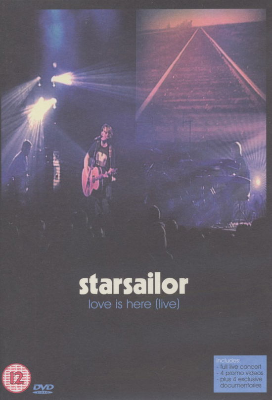 Cover for Starsailor · Love Is Here - Live (DVD) [Live edition] (2003)