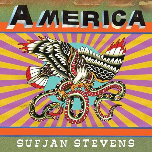 Cover for Sufjan Stevens · America (12&quot;) [EP, Limited edition] (2020)