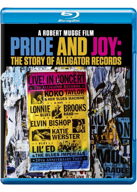 Cover for Pride and Joy: the Story of Alligator Records · Pride And Joy The Story Of Alligator Records (Blu-Ray) (2016)