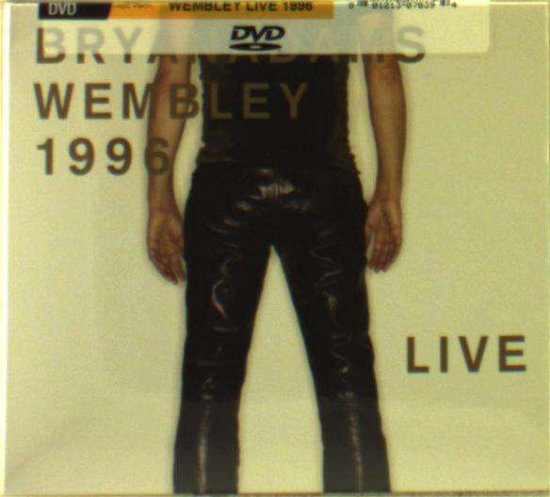 Cover for Bryan Adams · Wembley 1996 Live (DVD) (2016)