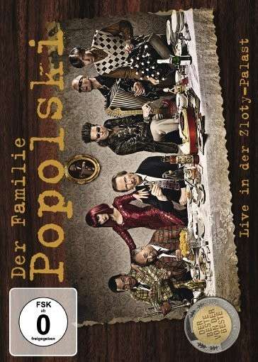 Cover for Der Familie Popolski · Live in Der Zloty-palast-der Beste Von Der Beste (DVD) (2013)