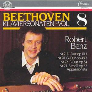 Piano Sonatas 7 22 & 23 - Beethoven - Música - THOR - 4003913121394 - 30 de septiembre de 2000