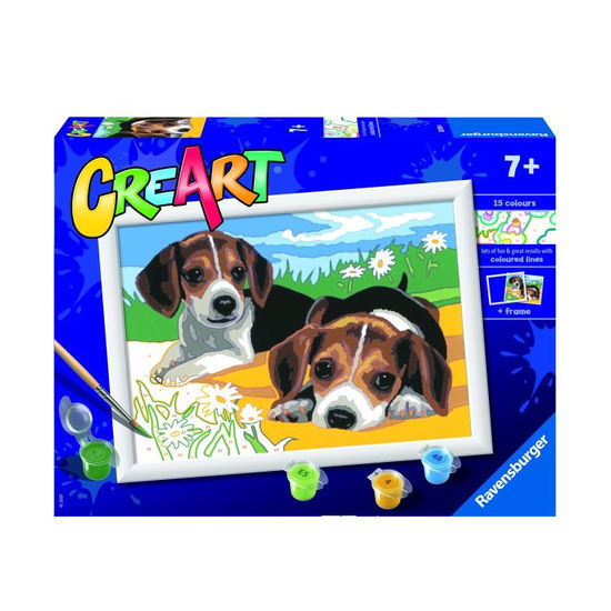 Cover for Ravensburger: Creart Serie D · Cuccioli Jack Russell (MERCH)