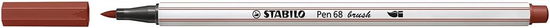 STABILO Pen 68 Brush 75 - Sienna - Stabilo - Merchandise -  - 4006381578394 - 