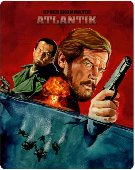 Cover for Moore,roger / Mason,james / Perkins,anthony/+ · Sprengkommando Atlantik-novobox Klassiker (Blu-ray) (2020)