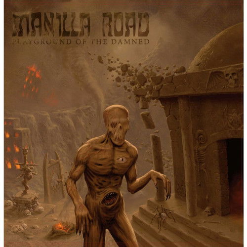 Cover for Manilla Road · Playground of the Damned (LP) [Limited edition] (2023)