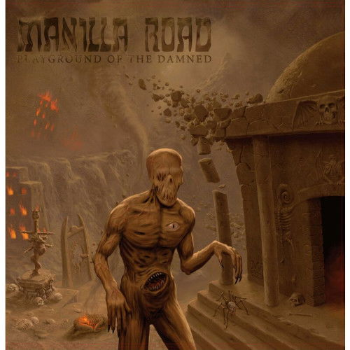 Cover for Manilla Road · Playground of the Damned (LP) (2023)