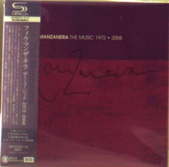 Cover for Phil Manzanera · Music 1972-2008 (CD) [Bonus Tracks edition] (2019)