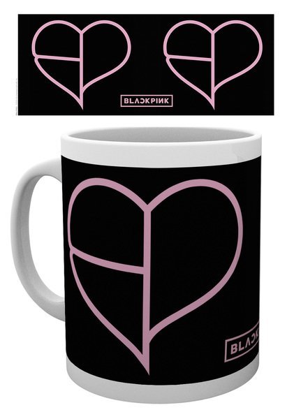 Blackpink Heart Icon Mug - Blackpink - Merchandise - BLACKPINK - 5028486487394 - July 1, 2021