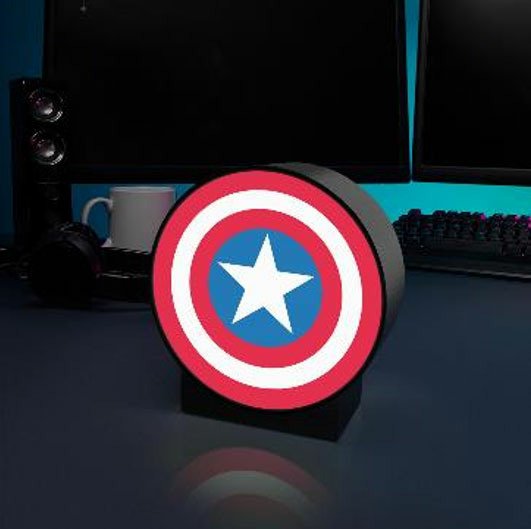 Captain America Box Light Home - Marvel: Paladone - Koopwaar - Paladone - 5055964790394 - 