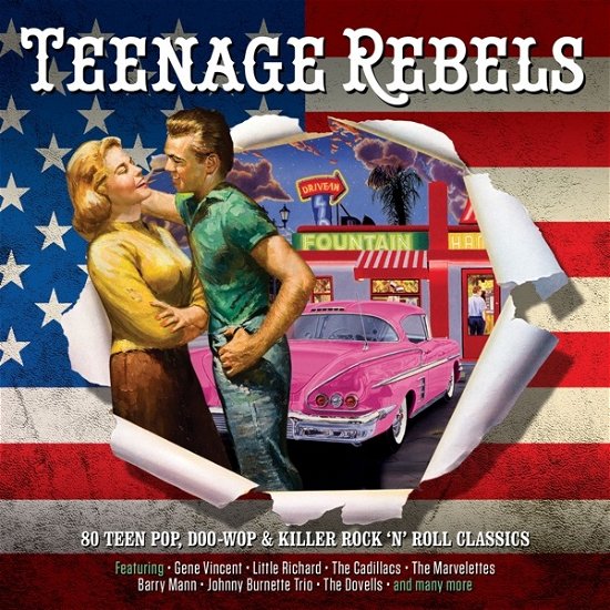 Cover for Teenage Rebels (CD) (2021)