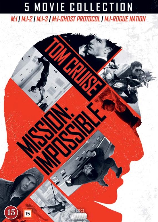 Mission: Impossible 1-5 (New Line Look) -  - Films - Paramount - 7340112745394 - 5 juillet 2018