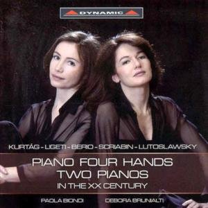 Cover for Biondi,paola / Brunialti,debora · Piano Four Hands / Two Pianos in the Xx Century (CD) (2004)