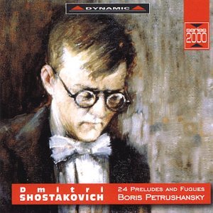 Cover for Shostakovich / Petrushansky · 24 Preludes &amp; Fugues Op 87 (CD) (2001)