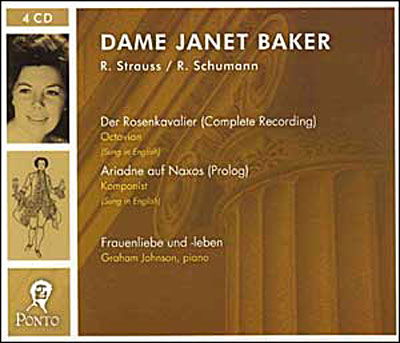 Cover for Richard Strauss · Richard Strauss / Robert Schumann - Der Rosenkavalier / Ariadne Auf Naxos (English Sung) (4 Cd) (CD)