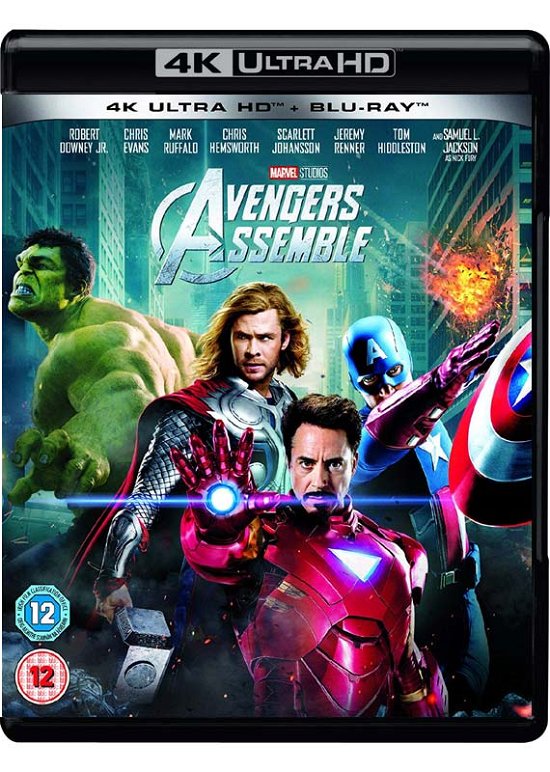 Avengers Assemble (UHD 4K) - Avengers Assemble - Elokuva - WALT DISNEY - 8717418534394 - maanantai 3. syyskuuta 2018