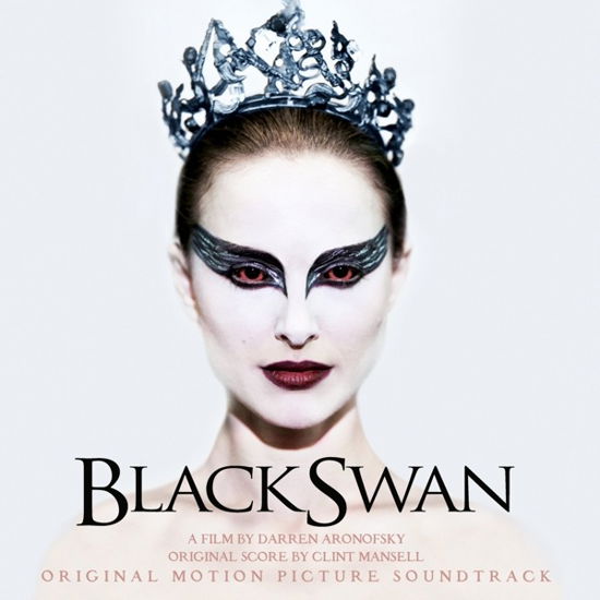 Cover for Soundtrack, Mansell, Clint · Black Swan: Original Motion Picture Soundtrack (Limited Silver &amp; Black Marble Coloured Vinyl) (LP) [Limited Numbered edition] (2023)