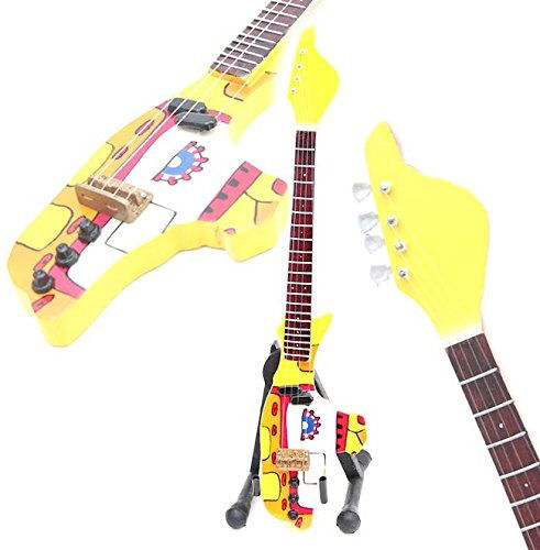 Mini Chitarra Da Collezione Replica In Legno -Beatles- Tribute - Beatles The - Muu - Music Legends Collection - 8991001022394 - 