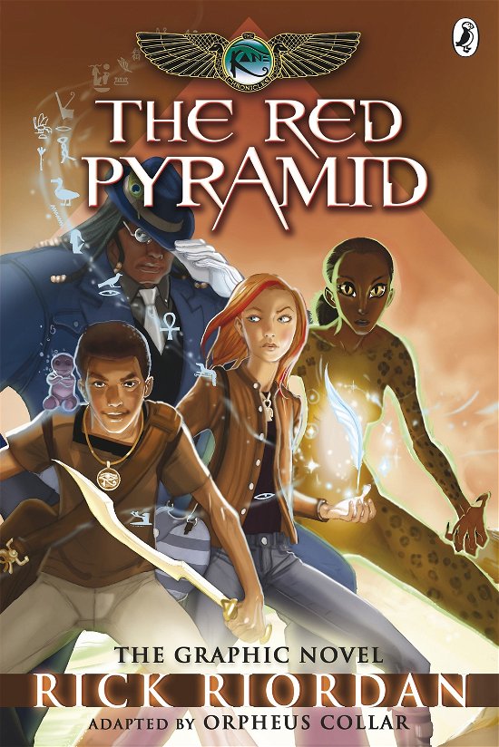 Cover for Rick Riordan · The Red Pyramid: The Graphic Novel (The Kane Chronicles Book 1) - Kane Chronicles Graphic Novels (Paperback Bog) (2013)