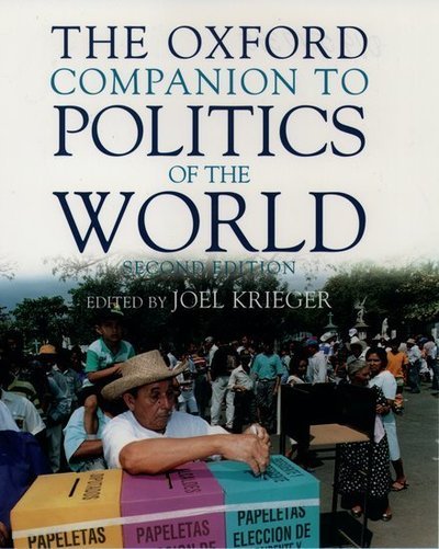 Cover for Krieger · The Oxford Companion to Politics of the World (Hardcover bog) [2 Revised edition] (2001)