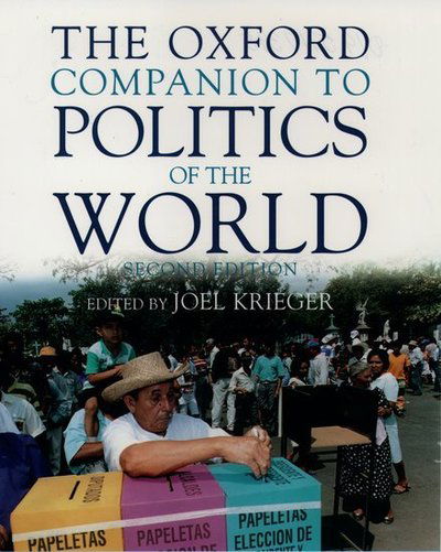 Cover for Krieger · The Oxford Companion to Politics of the World (Hardcover Book) [2 Revised edition] (2001)