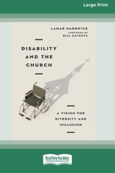 Cover for Lamar Hardwick · Disability and the Church (Book) (2021)