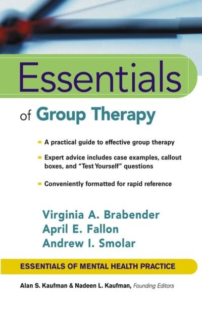 Cover for Brabender, Virginia M. (Widener University, Philadelphia, PA) · Essentials of Group Therapy - Essentials of Mental Health Practice (Taschenbuch) (2004)
