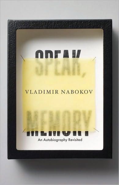 Cover for Vladimir Nabokov · Speak, Memory: An Autobiography Revisited - Vintage International (Taschenbuch) [Reissue edition] (1989)