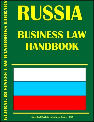 Cover for USA International Business Publications · Russia Business Law Handbook (Paperback Book) (2009)